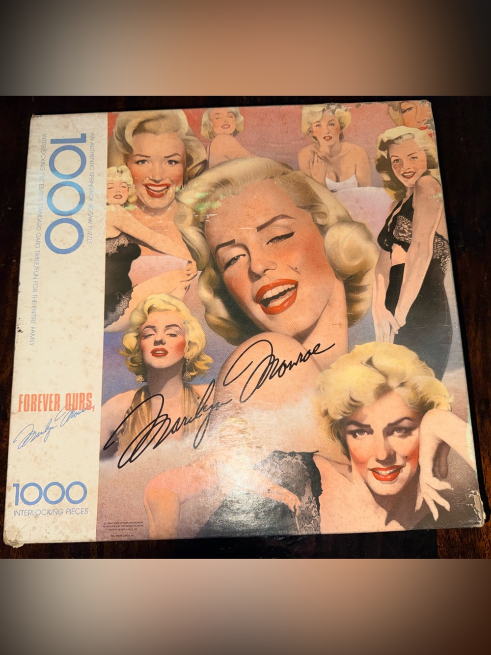 Springbrok Jigsaw Puzzle Forever Ours Marilyn Monroe Sealed By Hallmark NEW